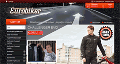 Desktop Screenshot of eurobiker.fi